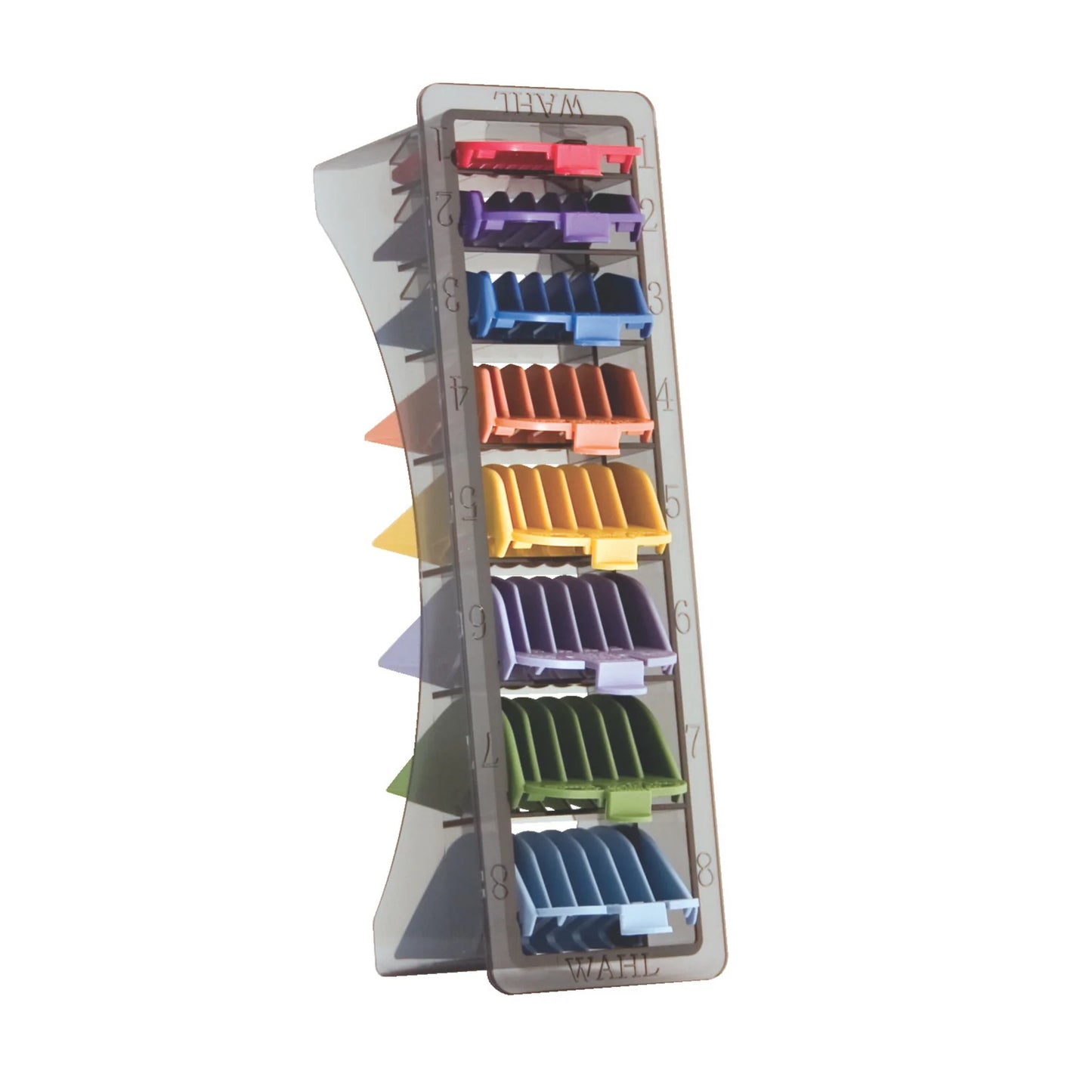 Set 8 Inaltatoare Colorate Wahl pentru Masini de Tuns 3-25mm - Identificare Rapida pe Marimi Profesional