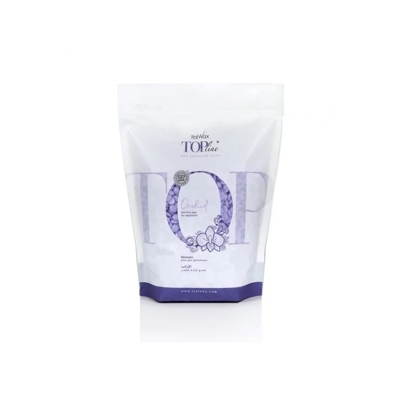 Ceara epilat film granule Orhidee Top Line Italwax, axile si fata 750 gr