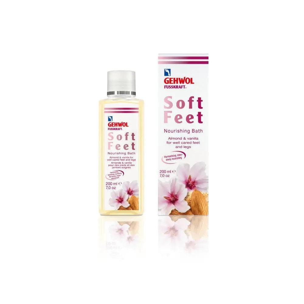 Esenta pentru bai cu migdale si vanilie Gehwol, pentru hidratarea pielii si inmuierea calusului 200ml