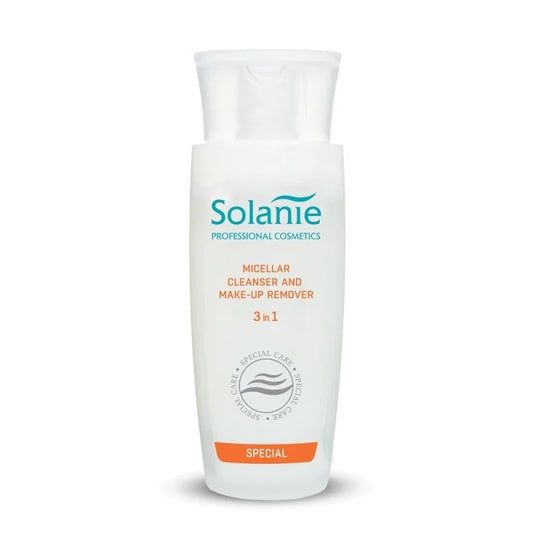 Lotiune Demachianta Solanie Micelara 3 in 1 – 150 ml (Pentru Toate Tipurile de Ten)