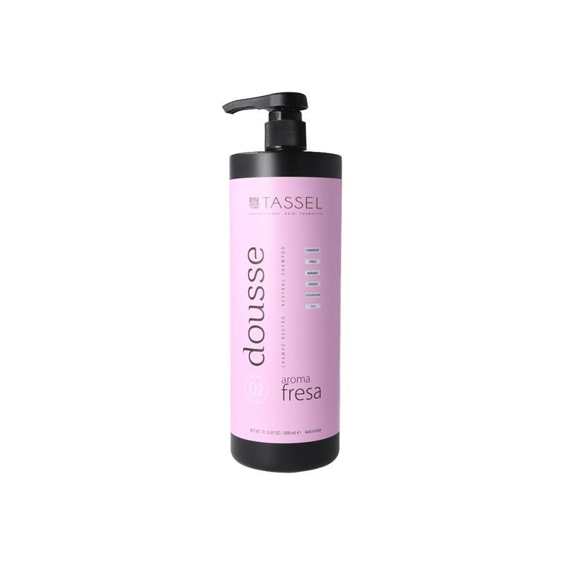 Șampon Profesional Tassel Dousse cu Uleiuri Hranitoare și Parfum de Căpșune 1000 ml