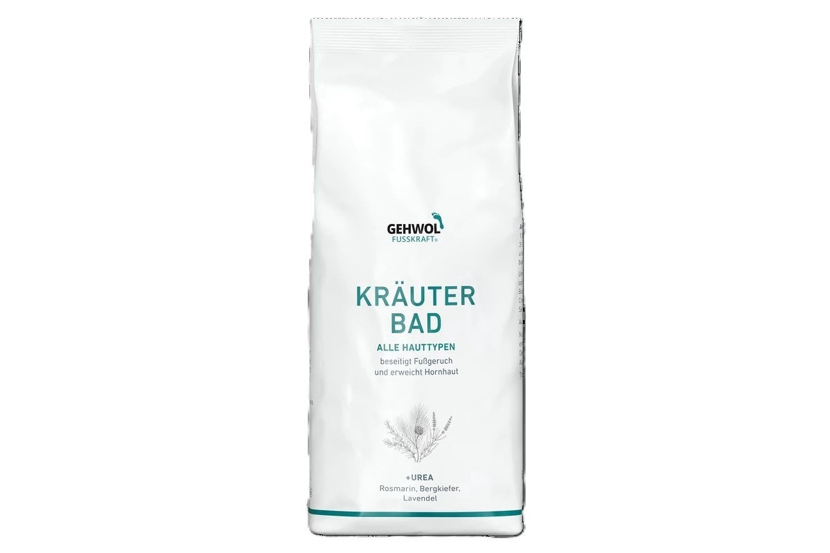 Sare de baie cu plante medicinale Gehwol, pentru piele aspra si crapata 400 gr