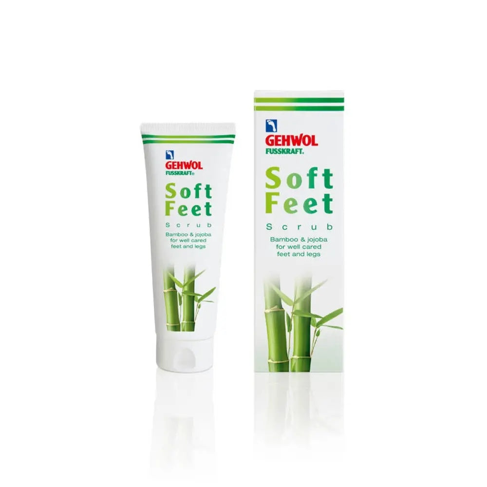 Scrub picioare Gehwol Soft Feet, cu bambus si jojoba 125 ml