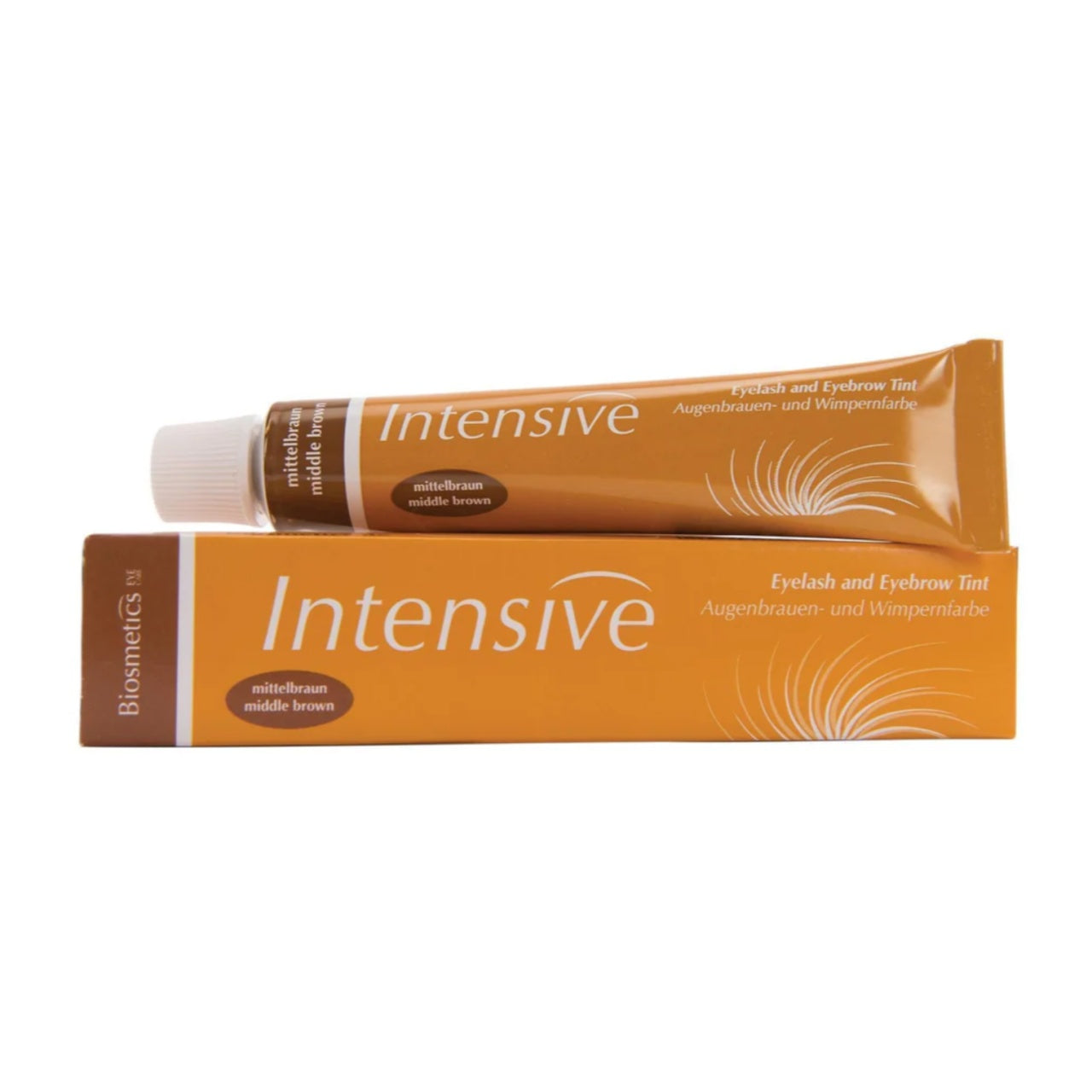 Vopsea pentru gene si sprancene Intensive, Șaten mediu 20 ml