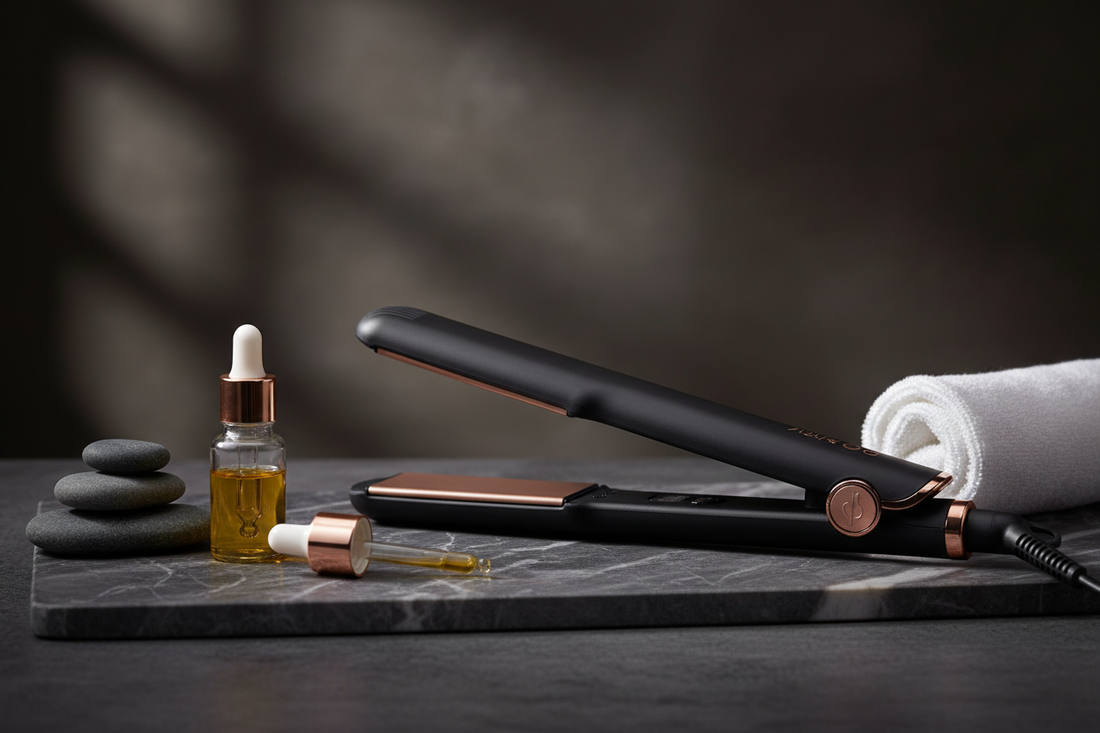 Plăci profesionale de întins părul - styling perfect cu protecție termică