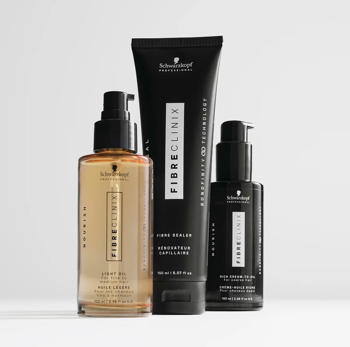 Crema Leave-in Schwarzkopf Fibre Clinix Bondfinity - Protectie Termica 230°C si Reparare Par 150ml