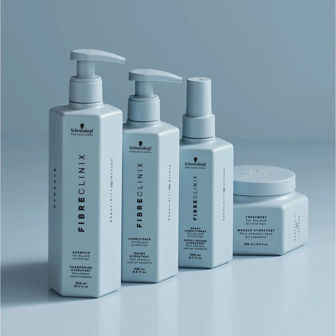 Masca Schwarzkopf Fibre Clinix Hydrate Treatment - Hidratare Intensa si Elasticitate 3x Par Uscat 250ml