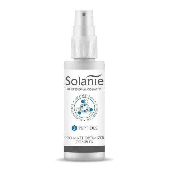 Complex Pro Matt Optimizer cu 3 Peptide si acid hialuronic, pentru ten acneic si gras, 30 ml