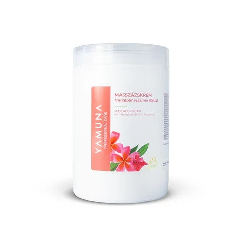 Cremă de Masaj Profesională Yamuna cu Frangipani și Iasomie (1000 ml)
