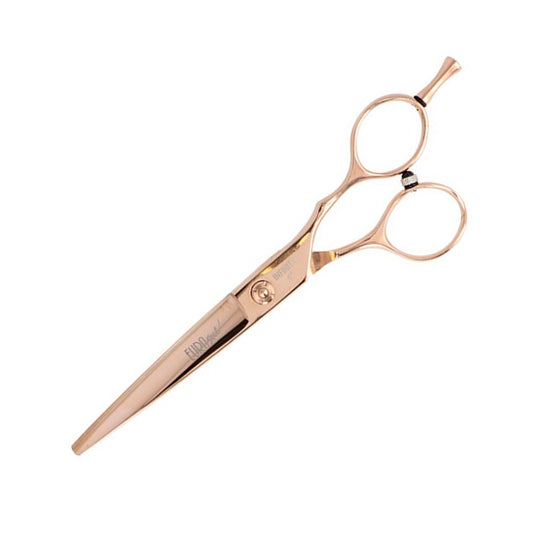 Foarfecă de tuns profesională Eurostil Infinity, 6 inch - finisaj auriu, oțel japonez