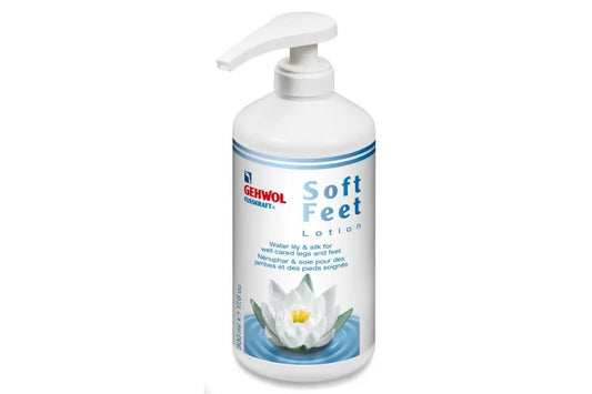 Lotiune cu nufar si matase Gehwol Soft Feet, pentru crapata si uscata 500ml