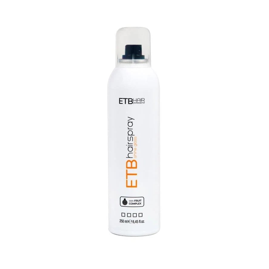 Luciu Profesional pentru Păr ETB Hair Shine Spray – 250ml Strălucire Intensă și Finisaj Impecabil