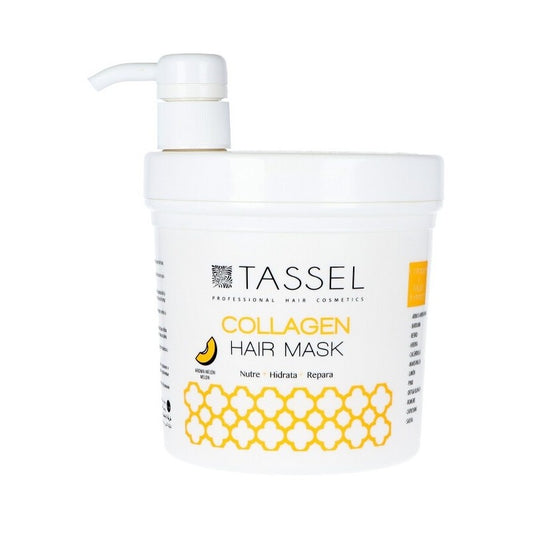 Masca de par hidratanta Tassel PEPENE GALBEN, pentru par degradat si uscat 1000 ml