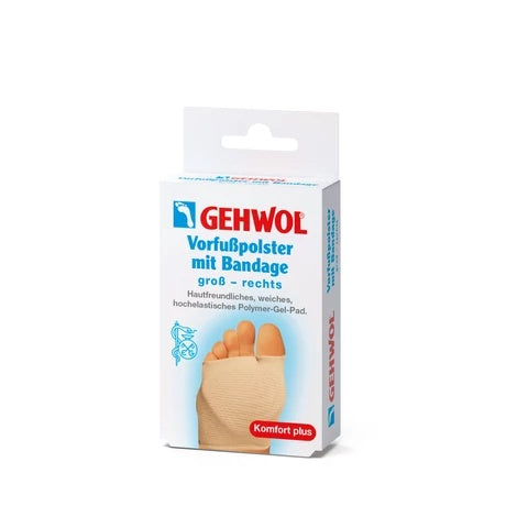 Pernita metatarsiana Gehwol, cu bandaj dreapta