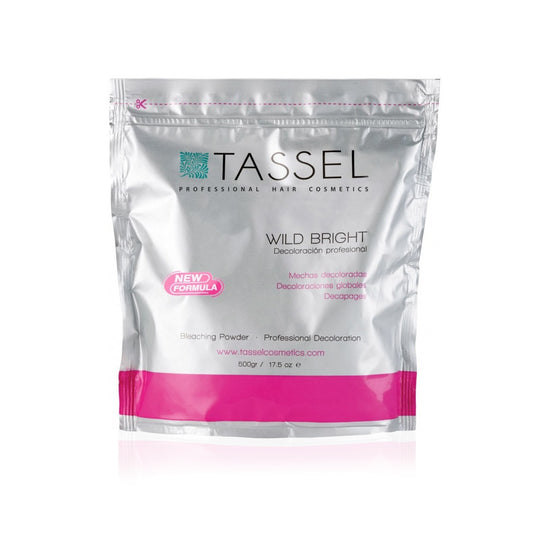 Pudra decoloranta anti-ingalbenire par Tassel Wild Bright, cu pigment albastru - 500 gr