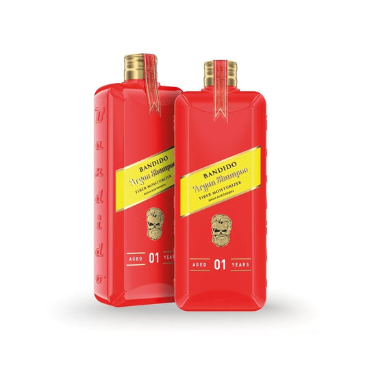 Sampon cu argan Bandido Golden Collection, pentru netezirea si repararea parului 350 ml