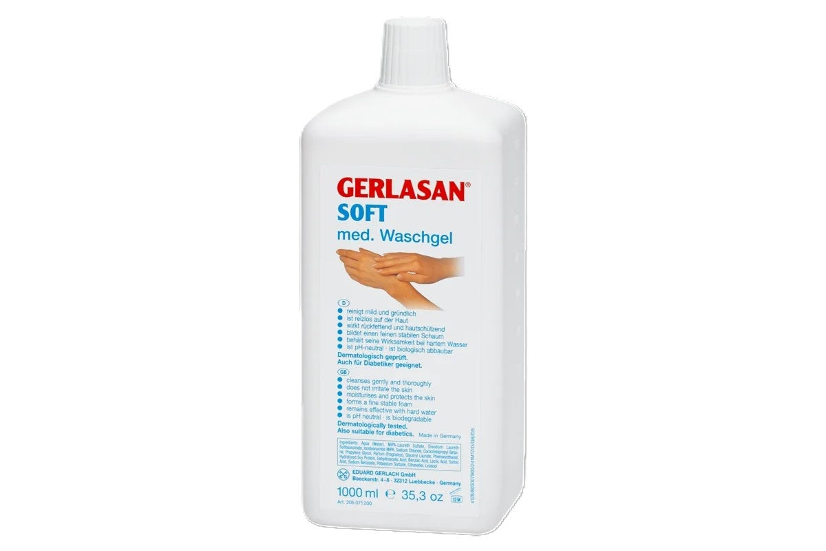 Sapun lichid pentru maini Gerlasan Soft Gehwol, hidratare si revigorare 1000 ml