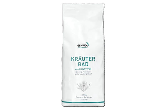 Sare de baie cu plante medicinale Gehwol, pentru piele aspra si crapata 400 gr