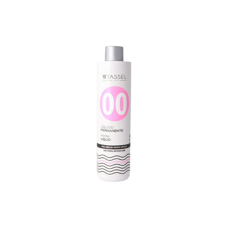 Solutie pentru permanent Tassel Perm Liquid 00, pentru par dificil cu firul gros - 500 ml