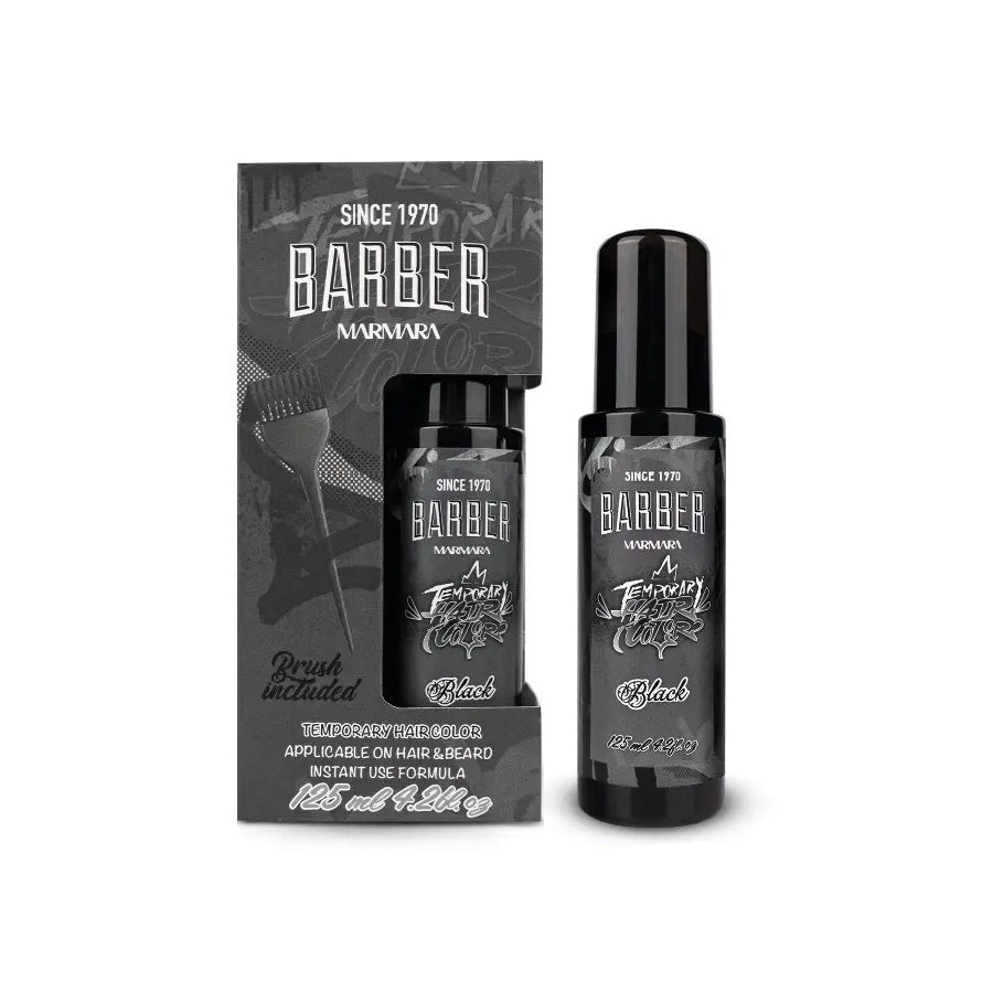 Vopsea pentru barba - Marmara Barber, neagra, 125 ml
